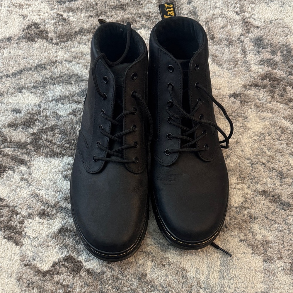 Dr. Martens Black Lace-Up Boots